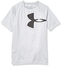 
                        
                          Load image into Gallery viewer, Under Armour Boys' Tech Split Logo Hybrid T-Shirt - JOY2ESpree
                        
                      