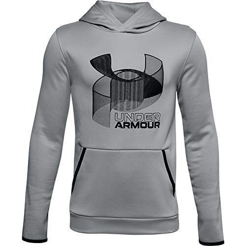 Under Armour Boys' Fleece Branded Hoodie