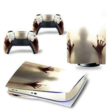 
                        
                          Load image into Gallery viewer, gotor Vinyl Sticker Pattern Decals Skin for PS5 Playstation 5 Console and 2 Controllers Skins (Playstation 5 Digital Edition, Type-E) - JOY2ESpree
                        
                      