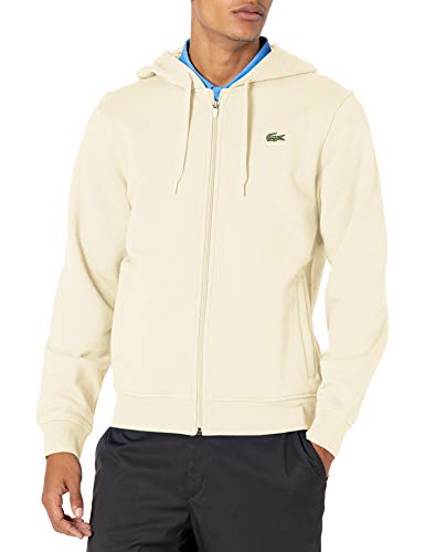 Lacoste Mens Sport Long Sleeve Fleece Full Zip Hoodie Sweatshirt