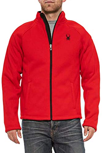 Spyder Men's Stellar Jacket Sherpa Lined Bonded Fleece