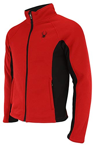 Spyder Men's Stellar Jacket Sherpa Lined Bonded Fleece