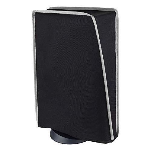 PlayVital Gray Nylon PS5 Dust Cover, Soft Neat Lining Dust Guard for DualSense 5 Console - JOY2ESpree