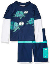 
                        
                          गैलरी व्यूवर में इमेज लोड करें, Tommy Bahama Boys' Long Sleeve Rashguard and Trunks Swimsuit Set
                        
                      
