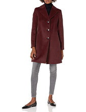 
                        
                          Load image into Gallery viewer, Calvin Klein womens Classic Cashmere Wool Blend Coat
                        
                      
