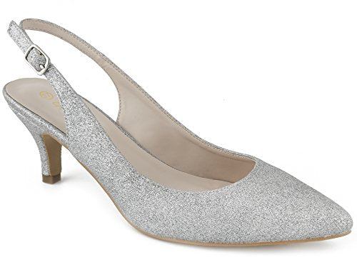 Greatonu Womens Slingback Dress Pump