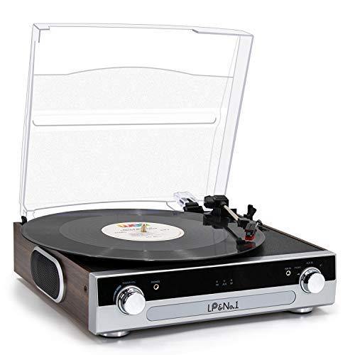 LP&No.1 Bluetooth Turntable HiFi System with Bookshelf Speakers - JOY2ESpree