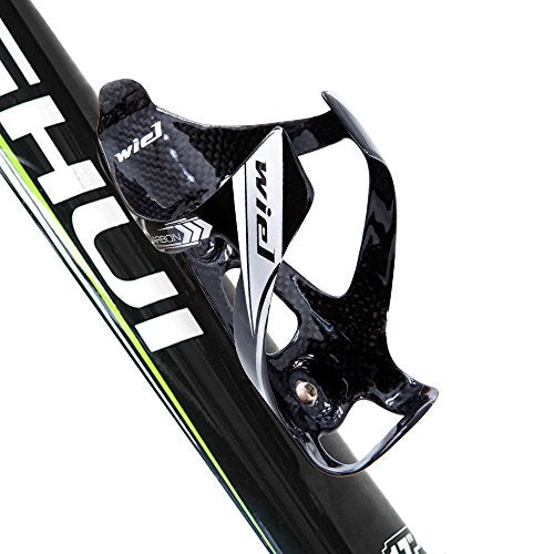 Wiel Full Carbon Fiber Bicycle Bike Light Drink Water Bottle Cage Holder