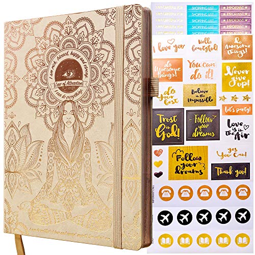 Law of Attraction Planner - Undated Deluxe Weekly, Monthly Planner