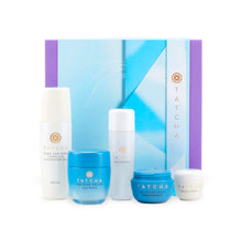 
                        
                          Load image into Gallery viewer, Tatcha The Starter Ritual Set - Balancing for Normal to Oily Skin: Includes Pure One Step Camellia Cleansing Oil, Rice Polish
                        
                      