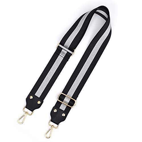Bag/Purse Strap Replacement Crossbody Shoulder For Women Adjustable Jacquard Woven Cotton Guitar Strap Banjo Strap Style