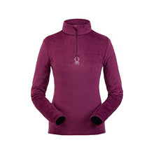 
                        
                          將圖片載入圖庫檢視器 Spyder Womens Shimmer Bug Zip T-Neck
                        
                      