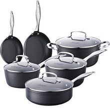 
                        
                          画像をギャラリービューアに読み込む, cooper pan Hard Anodized Nonstick Induction Cookware Set,13-Piece Aluminum Pots and Pans Set with Lids, Dishwasher Safe Oven Safe, Black - JOY2ESpree
                        
                      