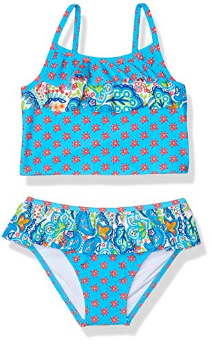 Tommy Bahama Girls' Two-Piece Bikini Swimsuit Bathing Suit