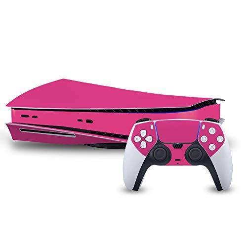 ROCKIN RED Vinyl Decal Mod Kit for PlayStation 5 (PS5) console by System Skins - JOY2ESpree