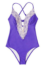 
                        
                          Muat gambar ke penampil Galeri, CUPSHE Fashion Women's Ladies Vintage Lace Bikini Sets Beach Swimwear Bathing Suit
                        
                      