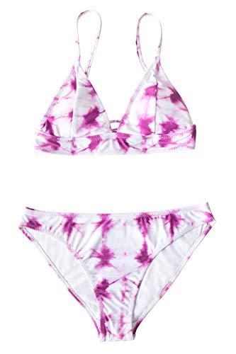 CUPSHE Women's Bikini Triangle Sexy Lace Up Two Piece Bathing Suit