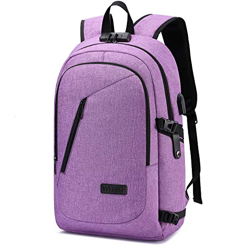 Laptop Backpack,Business Travel Anti Theft Backpack for Men Women with USB Charging Port