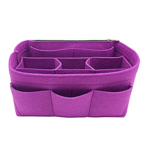 LEXSION Felt Purse Insert Bag Organizer Bag In Bag For Handbag Purse Organizer Fits Speedy Neverfull