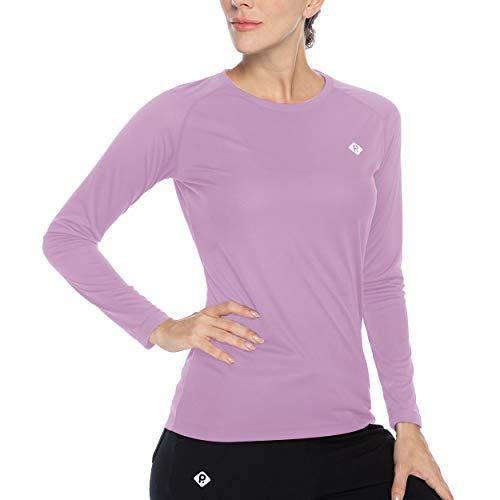 Women's UPF 50+ Sun Protection Hiking Shirts Long Sleeve Quick Dry Rashguard Athletic Running Fishing Shirts - JOY2ESpree