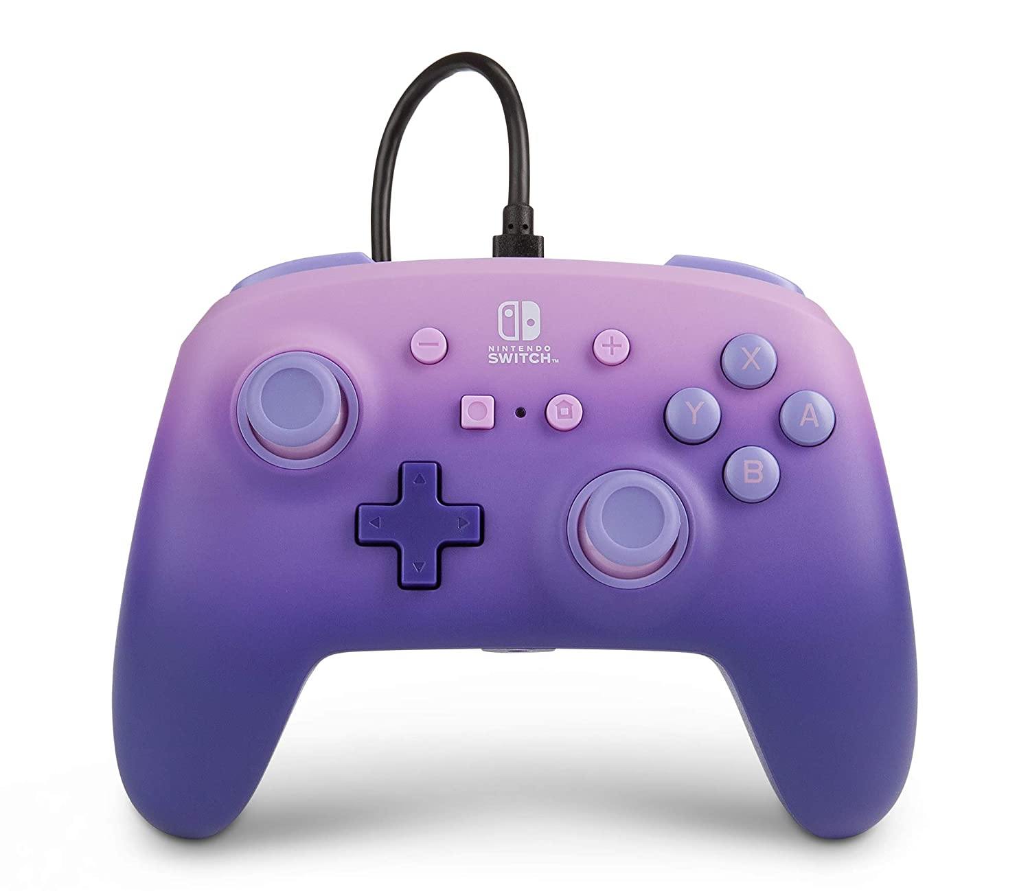 PowerA Enhanced Wired Controller for Nintendo Switch - Mario White, Gamepad, Wired Video Game Controller, Gaming Controller - Nintendo Switch - JOY2ESpree