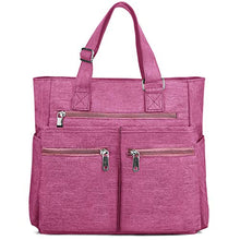 
                        
                          將圖片載入圖庫檢視器 Canvas Tote Bag Waterproof Nylon Multi Pocket Shoulder Bags Laptop Work Bag Teacher Purse and Handbags for Women &amp; Men
                        
                      