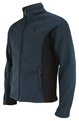 Spyder Men's Stellar Jacket Sherpa Lined Bonded Fleece