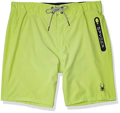 Spyder Men's 9" Laser Cut Zip Logo Hybrid Board Short