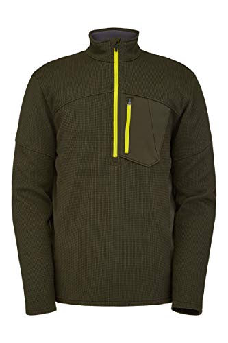 Spyder Active Sports Men's Bandit Half Zip Mid-Layer Jacket