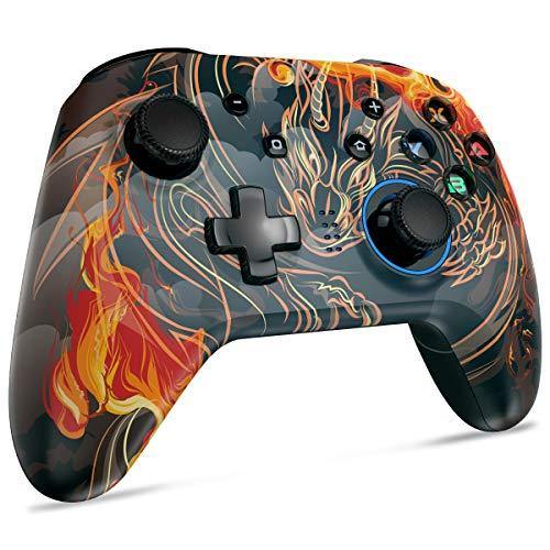 Wireless Controller for Nintendo Switch, Gamepad Joystick with Dual Vibration and Turbo for Switch, Pro, Windows XP/10/7/8/8.5 - JOY2ESpree