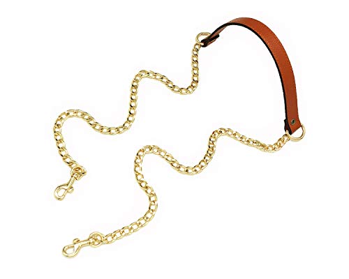VanEnjoy Replacement Chain & Genuine Leather Shoulder Strap
