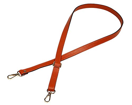 VanEnjoy Full Grain Leather Adjustable Replacement Strap for Crossbody Bag Purse, 26-51"Long 0.71"Wide
