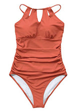 
                        
                          Muat gambar ke penampil Galeri, CUPSHE Women's One Piece Swimsuit High Neck Tummy Control Swimwear Bathing Suit
                        
                      