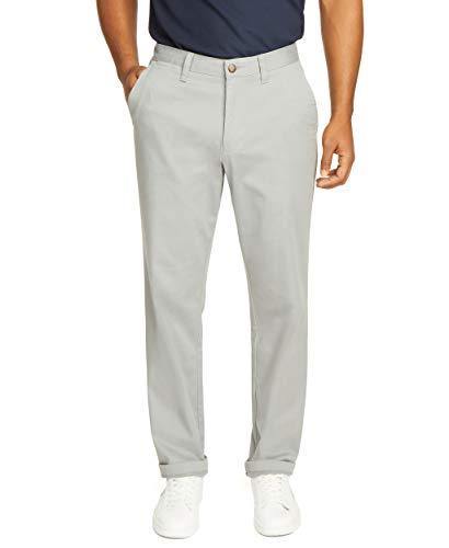 Nautica Men's Classic Fit Flat Front Stretch Solid Chino Deck Pant - JOY2ESpree