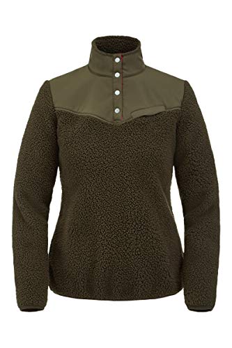 Spyder Active Sports Women's Vista Snap Pullover Fleece Jacket