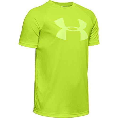 Under Armour Boys' Tech Big Logo Short Sleeve Gym T-Shirt