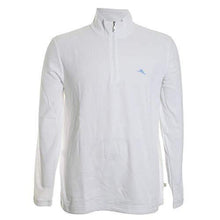 
                        
                          Cargar imagen en el visor de la galería, Tommy Bahama Long Sleeve Emfielder Half Zip Polo Shirt
                        
                      