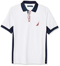 
                        
                          Muat gambar ke penampil Galeri, Nautica Men's Short Sleeve Color Block Performance Pique Polo Shirt - JOY2ESpree
                        
                      