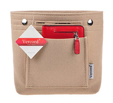 
                        
                          画像をギャラリービューアに読み込む, Vercord Felt Tote Handbag Purse Pocketbook Organizer Insert Divider Shaper Bag in Bag
                        
                      
