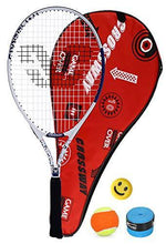 
                        
                          Load image into Gallery viewer, Crossway Sports 23" 25" Junior Tennis Racket 23 Inch 25 Inch Racquet Prestrung Aluminum w/ Youth Foam Training Ball - JOY2ESpree
                        
                      