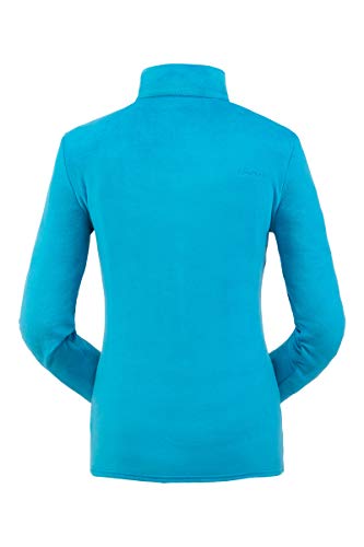 Spyder Womens Shimmer Bug Zip T-Neck