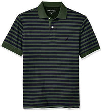 
                        
                          गैलरी व्यूवर में इमेज लोड करें, Nautica Men's Classic Fit 100% Cotton Soft Short Sleeve Stripe Polo Shirt - JOY2ESpree
                        
                      