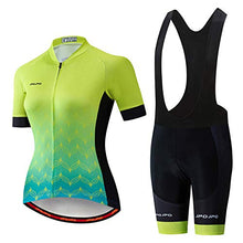 
                        
                          Muat gambar ke penampil Galeri, Women's Cycling Clothing Short Sleeve Bike Jersey Sets Bib Shorts Summer Cycling Sets Reflective
                        
                      