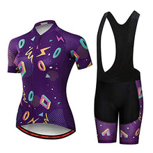 
                        
                          Muat gambar ke penampil Galeri, Women's Cycling Clothing Short Sleeve Bike Jersey Sets Bib Shorts Summer Cycling Sets Reflective
                        
                      