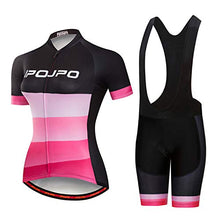 
                        
                          Muat gambar ke penampil Galeri, Women's Cycling Clothing Short Sleeve Bike Jersey Sets Bib Shorts Summer Cycling Sets Reflective
                        
                      