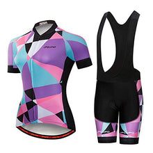 
                        
                          Muat gambar ke penampil Galeri, Women's Cycling Clothing Short Sleeve Bike Jersey Sets Bib Shorts Summer Cycling Sets Reflective
                        
                      
