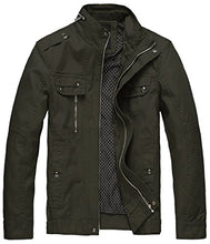 
                        
                          將圖片載入圖庫檢視器 Wantdo Men's Cotton Stand Collar Lightweight Front Zip Jacket
                        
                      
