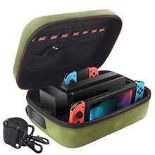 
                        
                          Cargar imagen en el visor de la galería, Carrying Case for Nintendo Switch, VORI Travel Games Storage Bag for Nintendo Switch Console &amp; Accessories, Army Green - JOY2ESpree
                        
                      