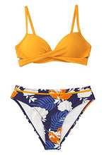 
                        
                          画像をギャラリービューアに読み込む, CUPSHE Women's Wrap Top Floral Bottom Bathing Suit Two Piece Sexy Swimsuit
                        
                      