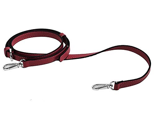 LIVE UP Full Grain Leather Adjustable Replacement Strap Cross Body Bag Purse, 43-51 Inch